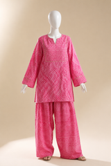 Premium Quality Lawn Hand Work Chunari Farshi Style 2-piece suit.