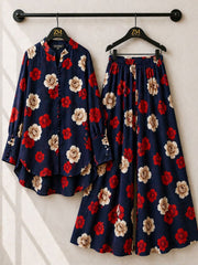 Western Shirt Style 2-Piece Suit