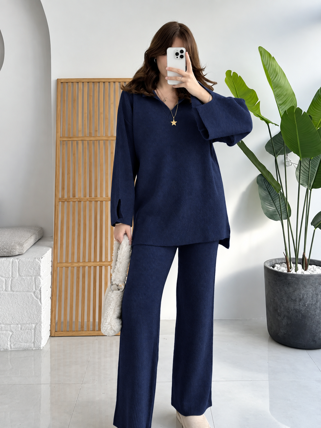 Whisper Textured Knit Co-Ord Set