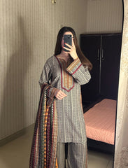 Summer Printed Lawn 3pc
