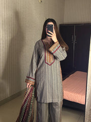 Summer Printed Lawn 3pc